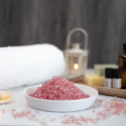 Crystal Bath Salt Rose Quartz (Marjoram Fragrance)
